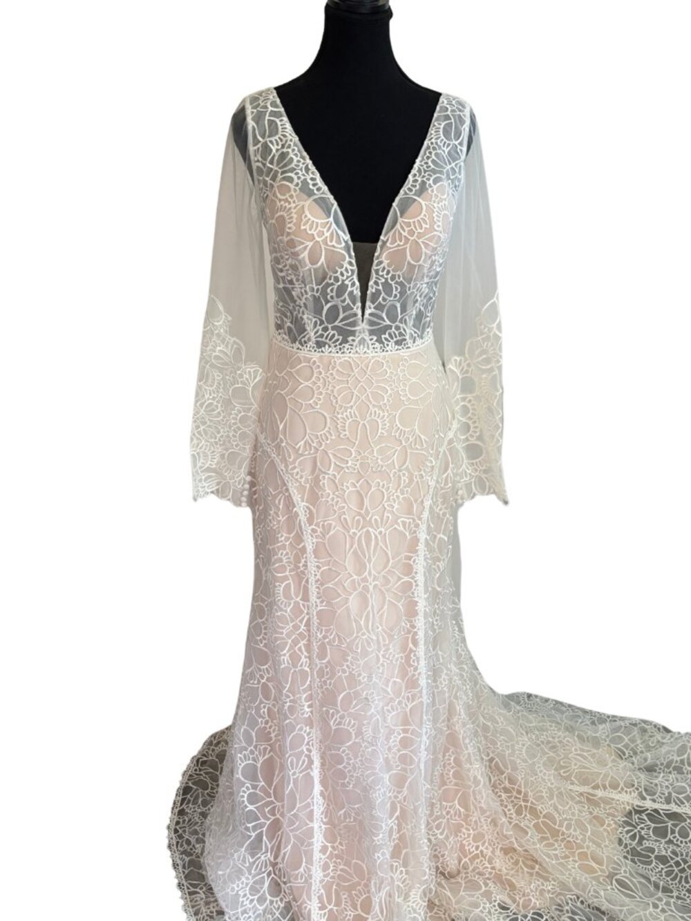 Evie Young Bridal Joss EY201LS Wedding Gown Dress (Size 12)